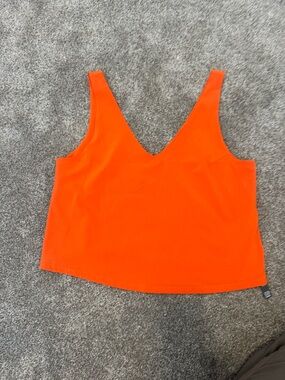 Vuori Villa Orange V-Neck Tank Top